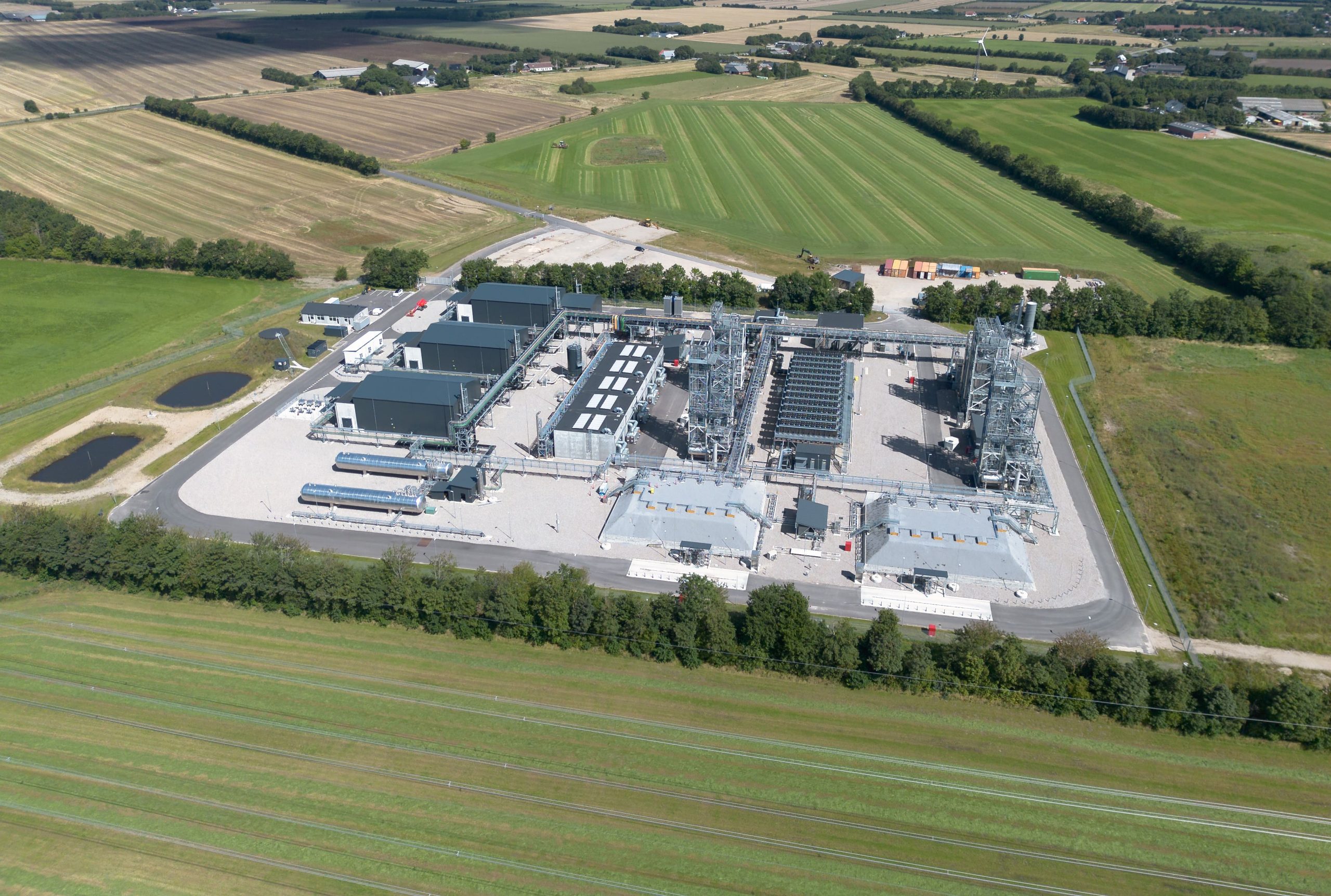 L'installation PtX de European Energy à Kassø, au Danemark