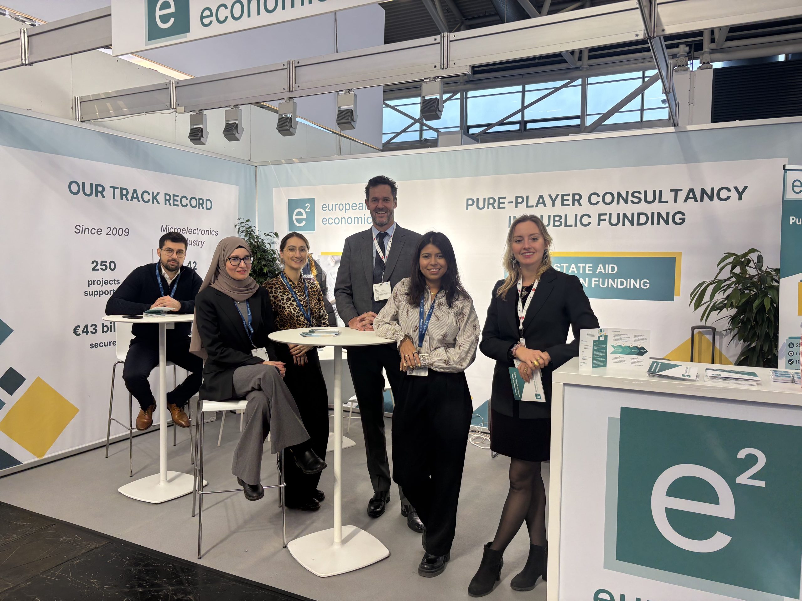 L'équipe à Semicon Europa