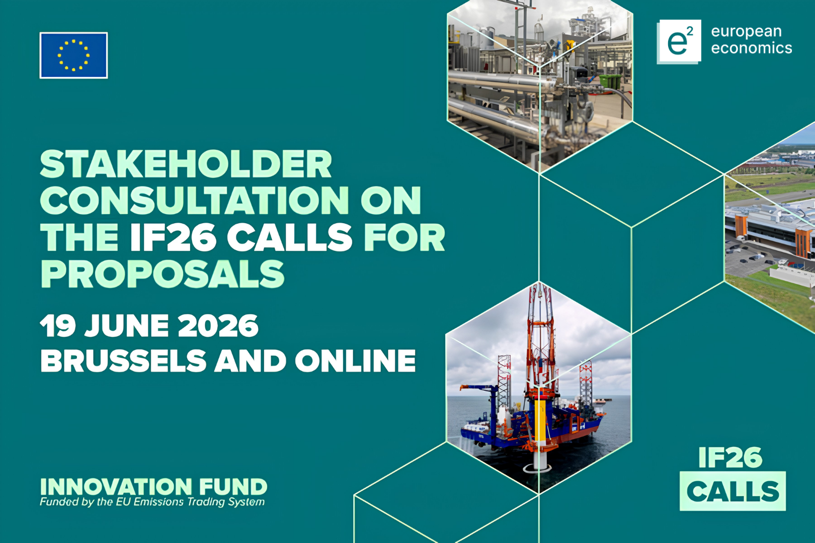 european economics at the Innovation Fund Stakeholder Consultation in Brussels, June 2026