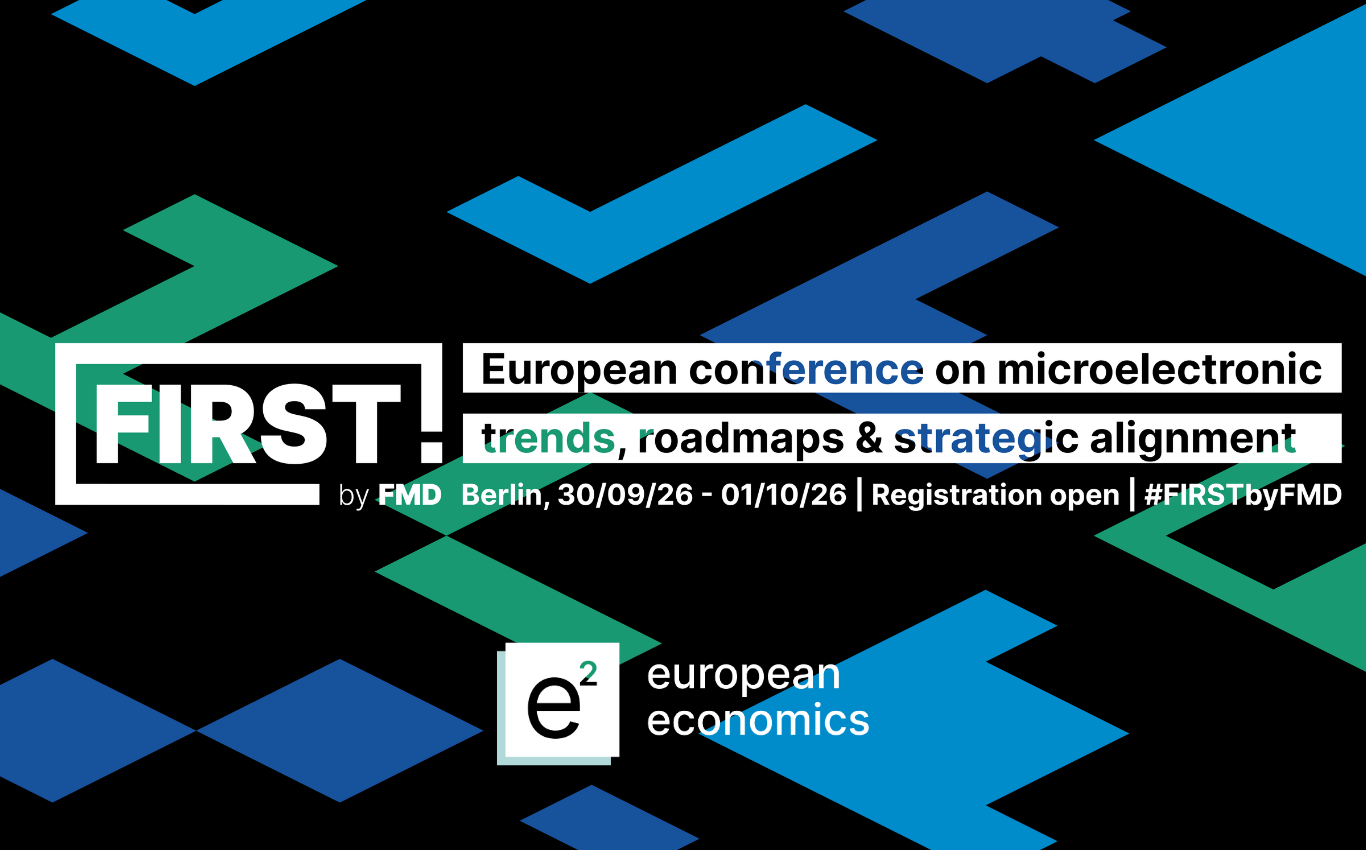european economics at FIRST by FMD in Berlin from 30 September to 1 October 2026