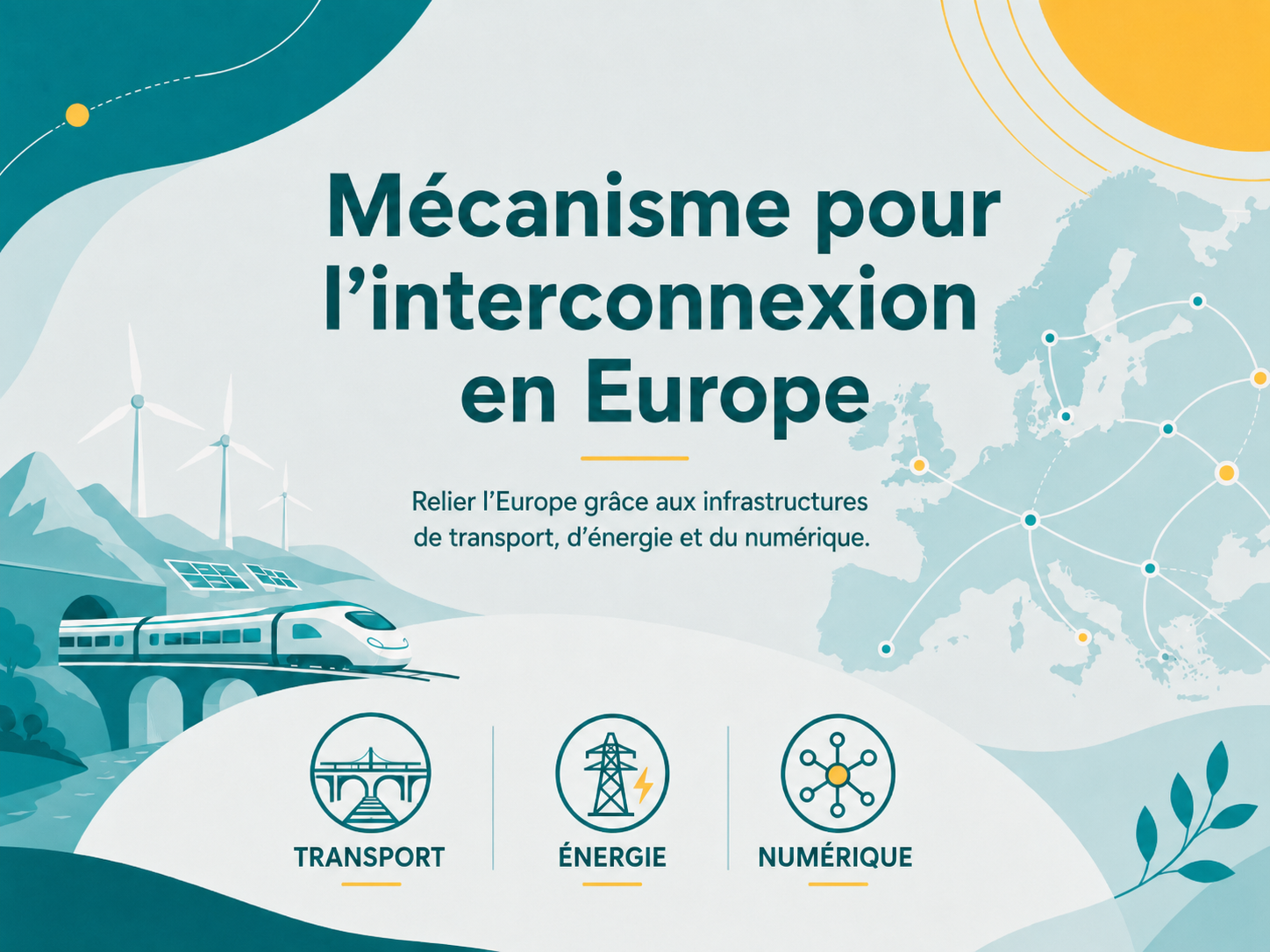 Mécanisme pour l'interconnexion en Europe (MIE) / Connecting Europe Facility : Financement européen de projets d'infrastructure dans les domaines de l’énergie, des transports et du numérique